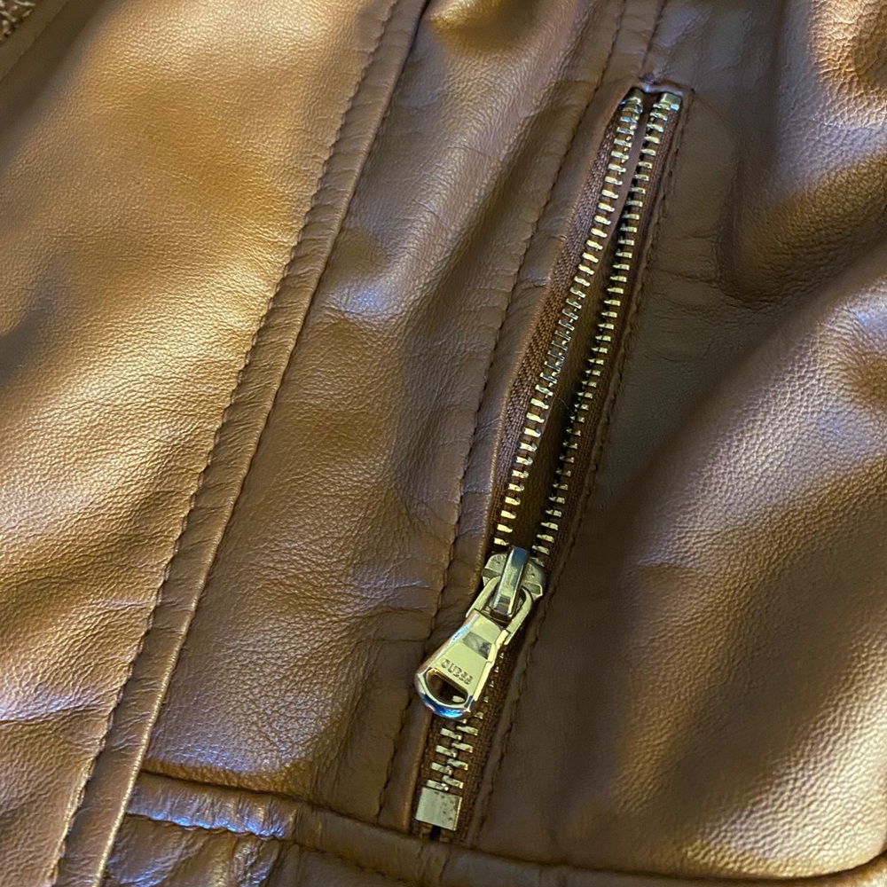 Guess Genuine Leather Moro Jacket - Picture 7 of 8